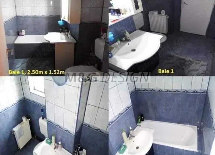 Apartament 4 camere Dambovita cu centrala - Poză 9