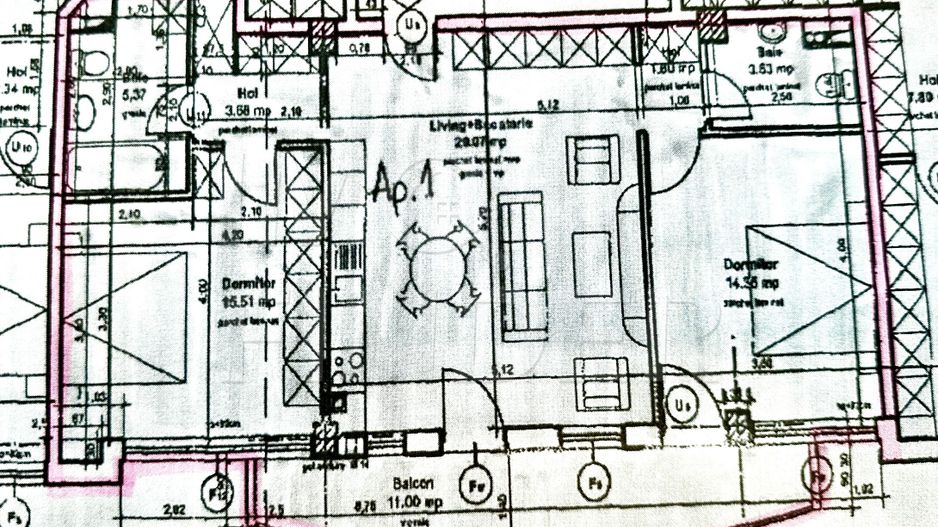 Apartament spațios cu 3 camere,  central, lumină naturală, parcare subterana - Poză 11