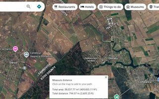 Vand teren intravilan 38.000 mp Corbeanca - Ostratu - Poză 4