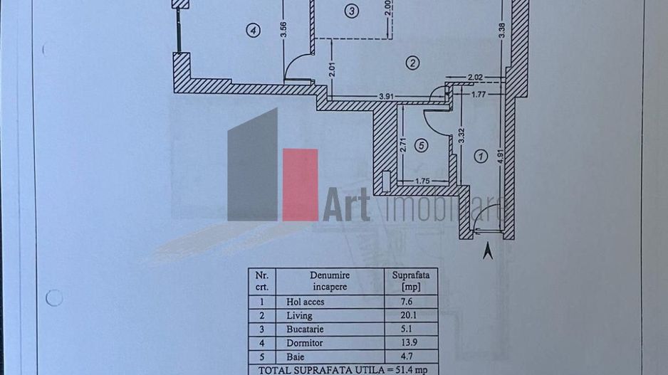 Apartament 2 camere ONE Cotroceni !!!!!!! - Schiță 17