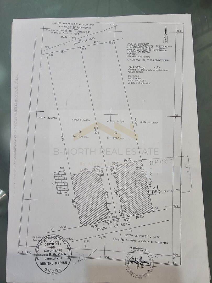 Teren de vânzare Movila – Periș | Toate utilitățile | Loturi 400 mp și 1700 mp - Poză 3