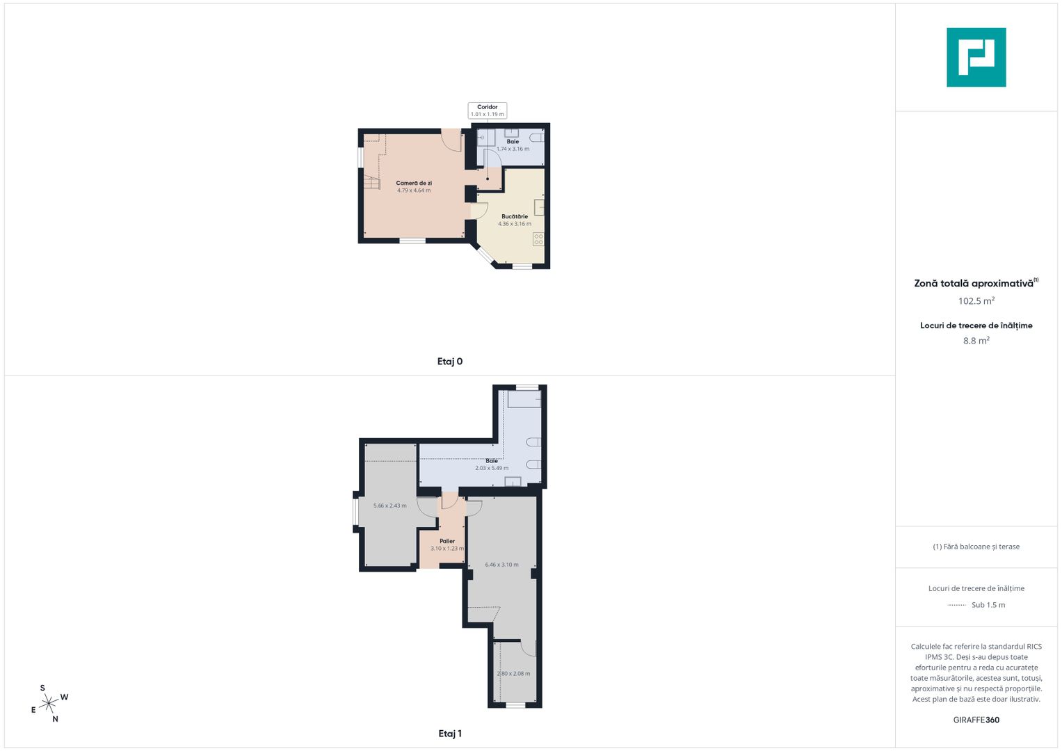 Apartament premium pe 2 nivele - Dumbrăvița - Poză 9