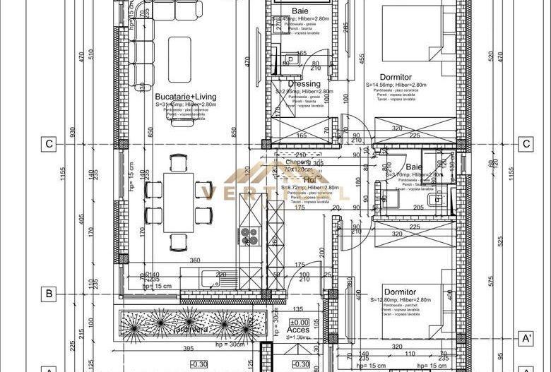 LOCUINTA MODERNA CU 2 DORMITOARE SI PARCARE - Poză 3
