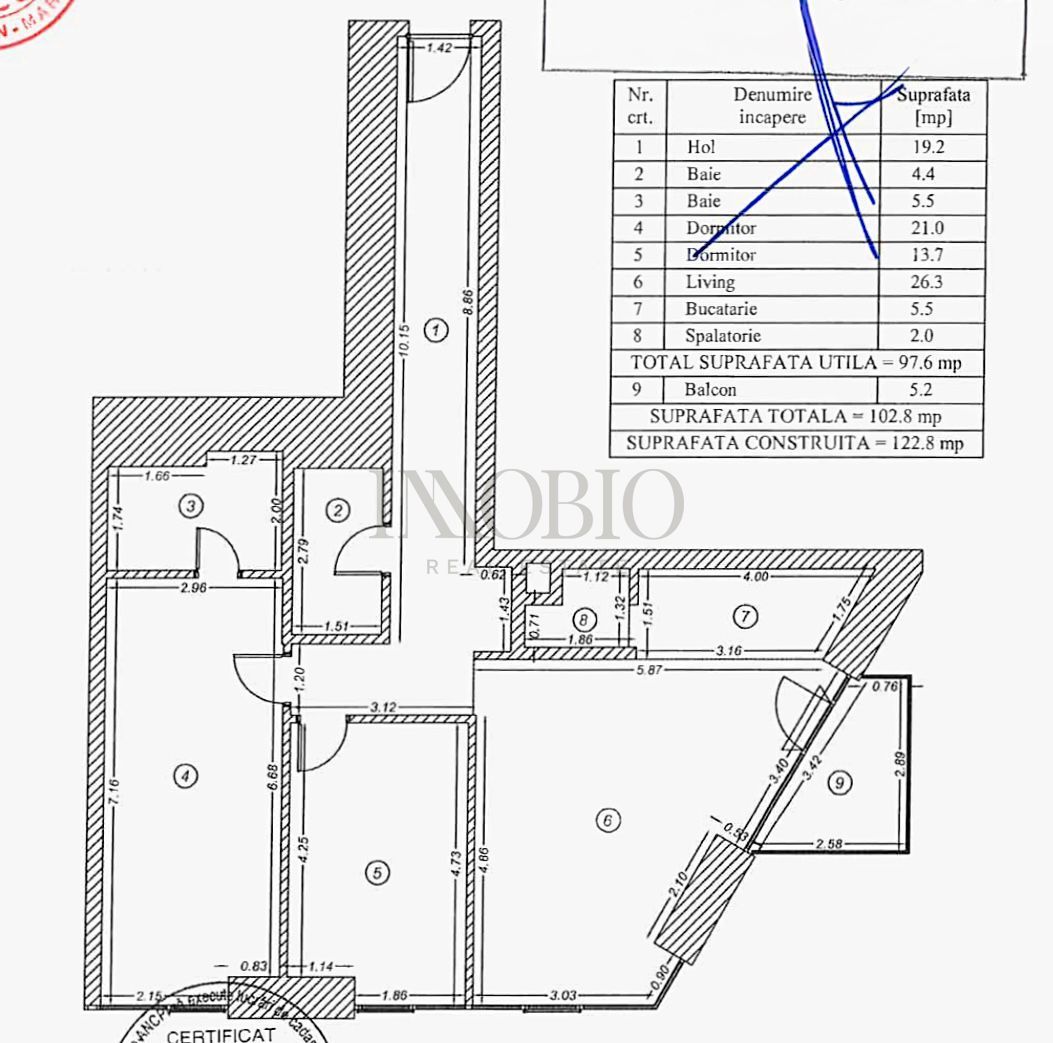 Apartament 3 Camere | One Verdi - Poză 13