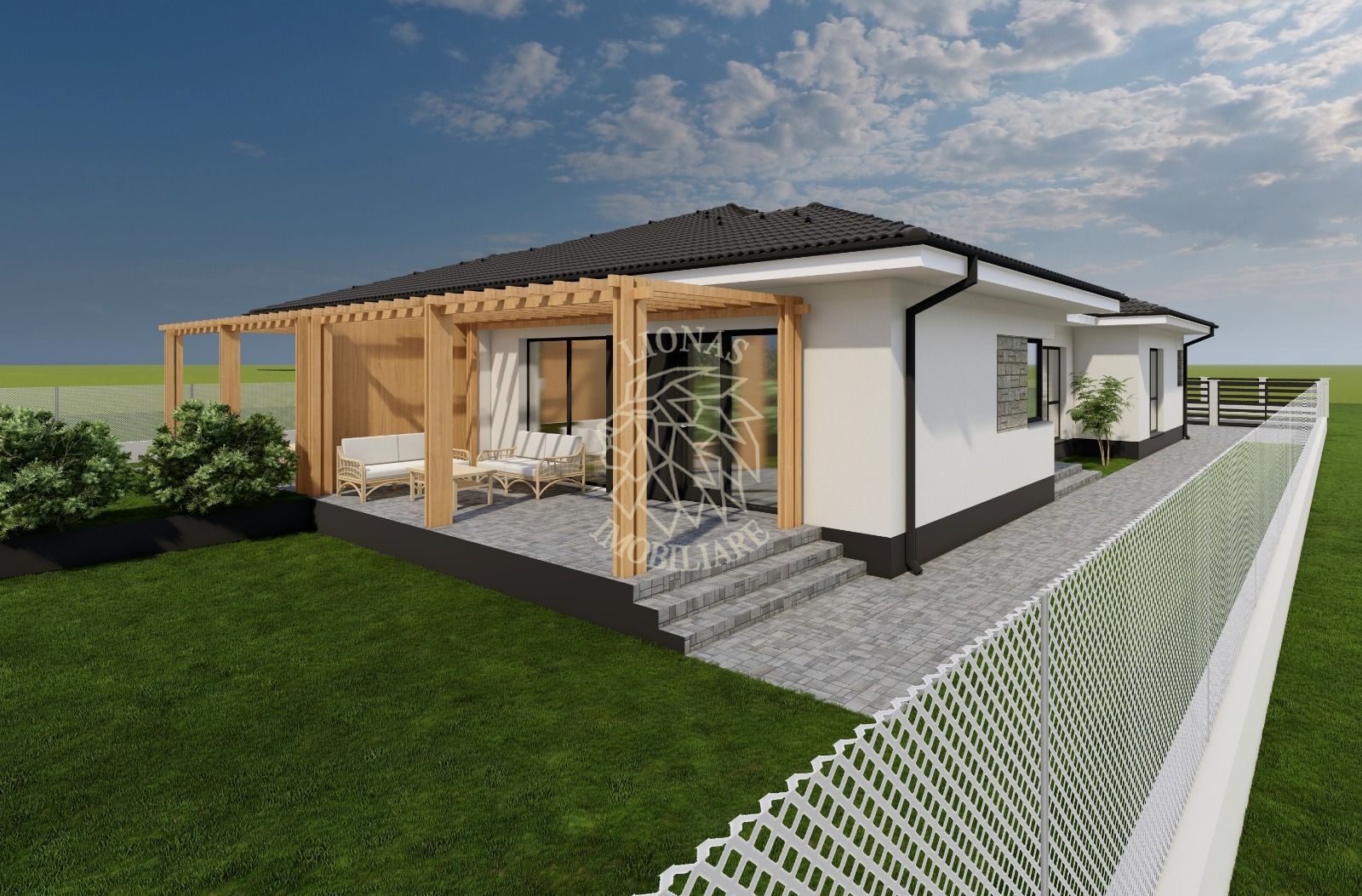 Casa Finisata 4 camere 107 mp-terasa-teren 388 mp-Aerodrom - Poză 1