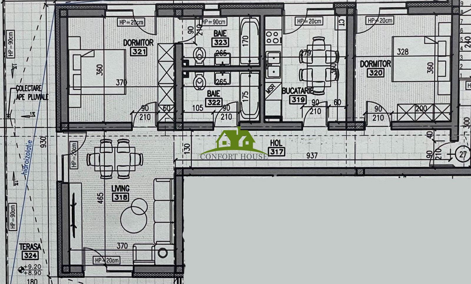 Apartament 3 camere,, bloc nou, P+3, Ap.27, Et.3, Bl.3 - CP2440362 - Poză 6