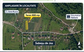 Teren intravilian de vânzare in Sebesu de Jos - Poză 3