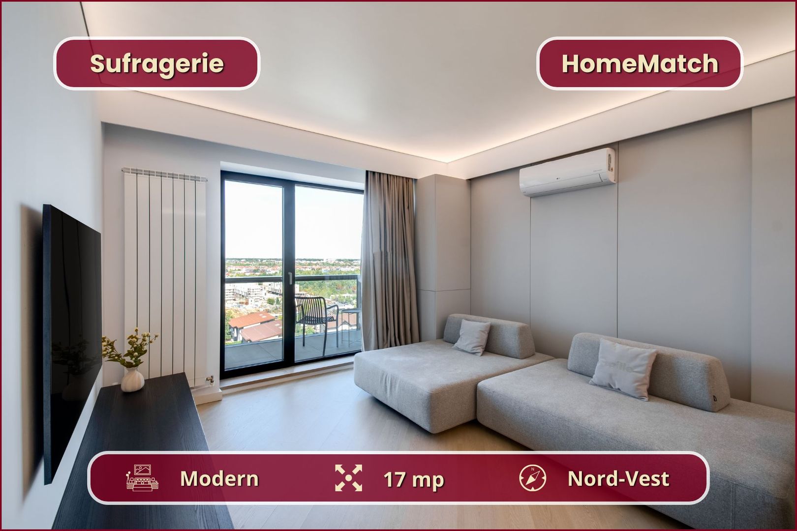 Cortina North || 2 camere || Comision 0% - Poză 2