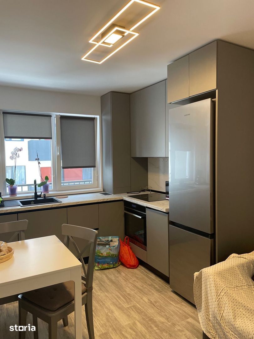 3 camere, 3 AC, 2 băi și terasă, centrala proprie, parcare inclusa, Pallady - Poză 3