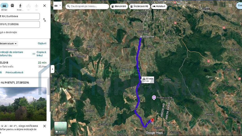 Teren cu priveliste superba 21000mp în zonă liniștită - Poză 8