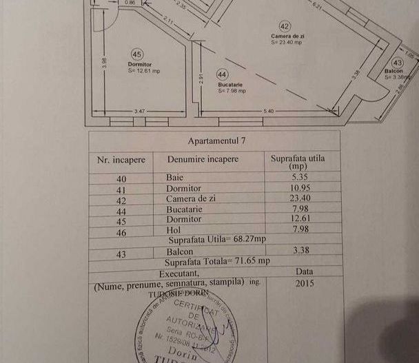 Apartament 3 camere, mobilat, utilat si parcare, zonă premium - Poză 8