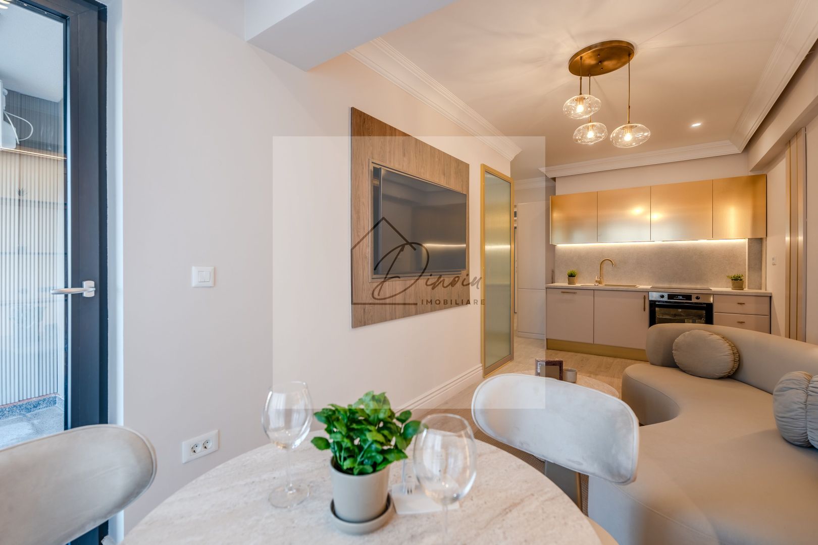 Studio dublu Ivory Residence Pipera I lux mobilat I balcon I COM0% - Poză 6