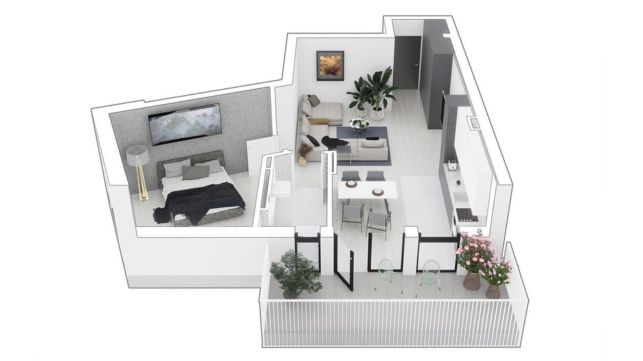 Apartament NOU 2 camere - Zona Mehala - Poză 1