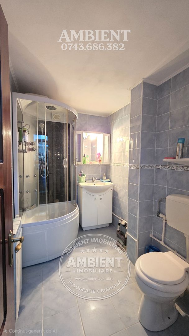 Apartament cu 2 camere, etaj 1, mobilat și utilat, VASLUI - zona GARĂ; - Poză 7
