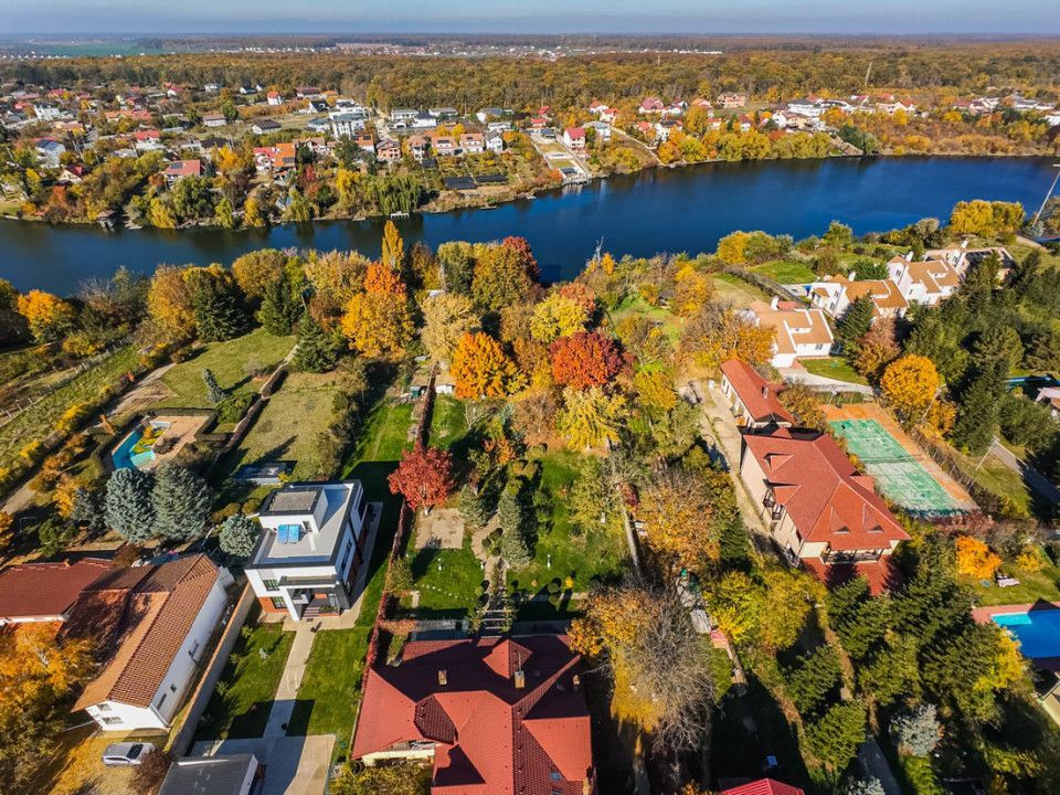 Casa din Natura Balotesti-6300 mp teren-Acces privat la lac si ponton propriu - Poză 2