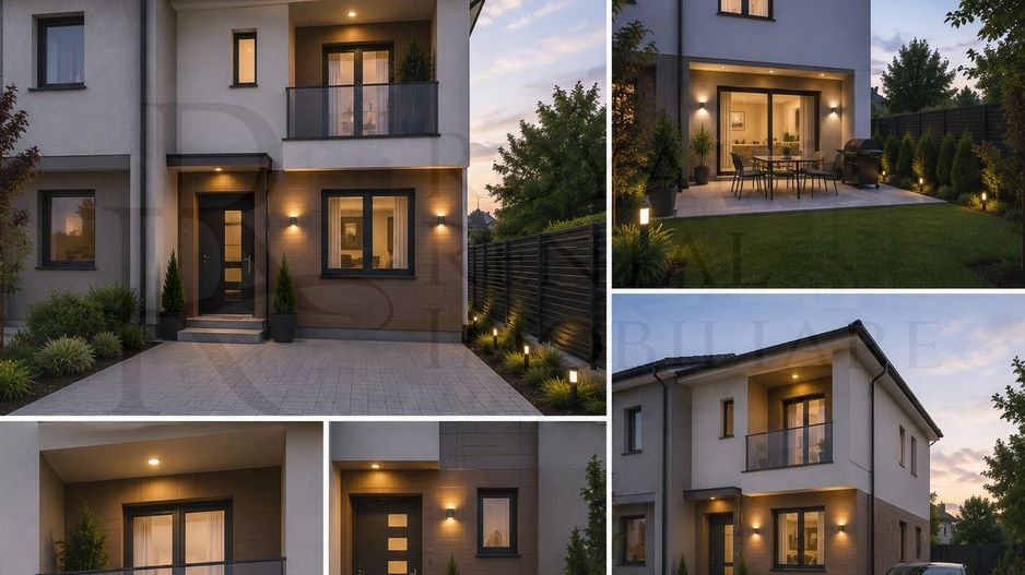 Duplex 4 camere, 120 mp utili, complex cu parc și râu, zona Polus-Poligon - Poză 1