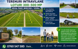 🌿Loturi de casa de la 300mp la 500mp cu posibilitate Rate Berceni - Poză 1
