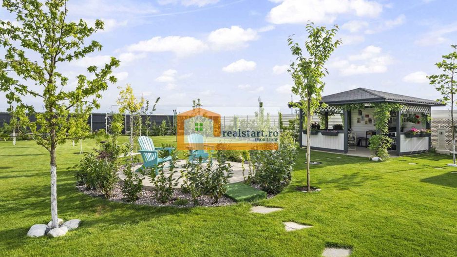 Langa Padure, Vila P+Pod , 1500mp teren,  terasa 40mp,  complex securizat - Poză 30