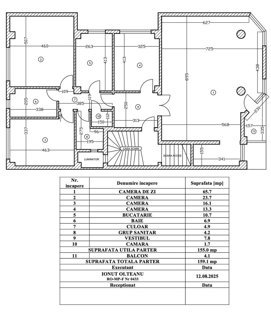BLOC BOUTIQUE | 5 APARTAMENTE | BLOC 2002 - Schiță 12