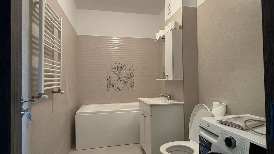 Apartament 2 Camere_Terasa_Parcare Subterana_Mobilat Utilat_Nou! - Poză 11