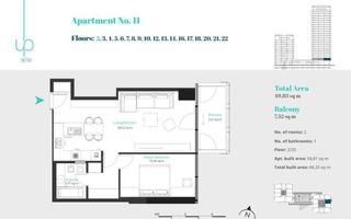 Apartament cu 2 camere *66mp utili* // Floreasca - Poză 9