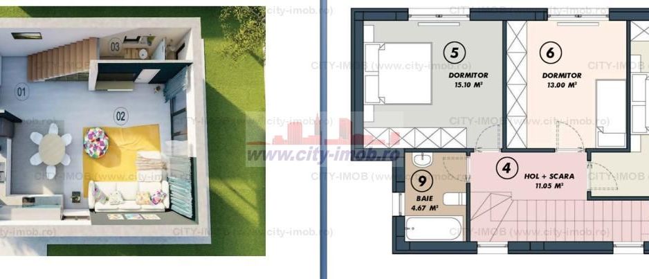 Vanzare Case individuale si  Duplex TUNARI, Ilfov - Poză 33