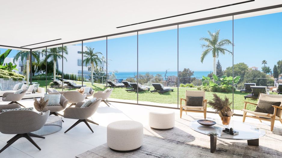 Penthouse de lux cu piscina si vedere la Marea Mediterana in Spania - Marbella - Poză 2