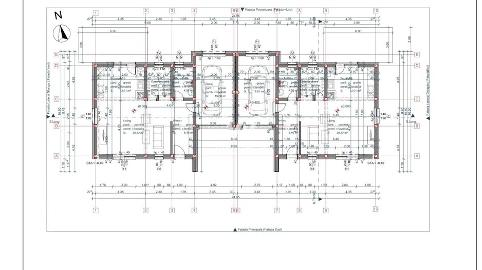 Casa duplex cu 4 camere, Selimbar, Sibiu - Schiță 28