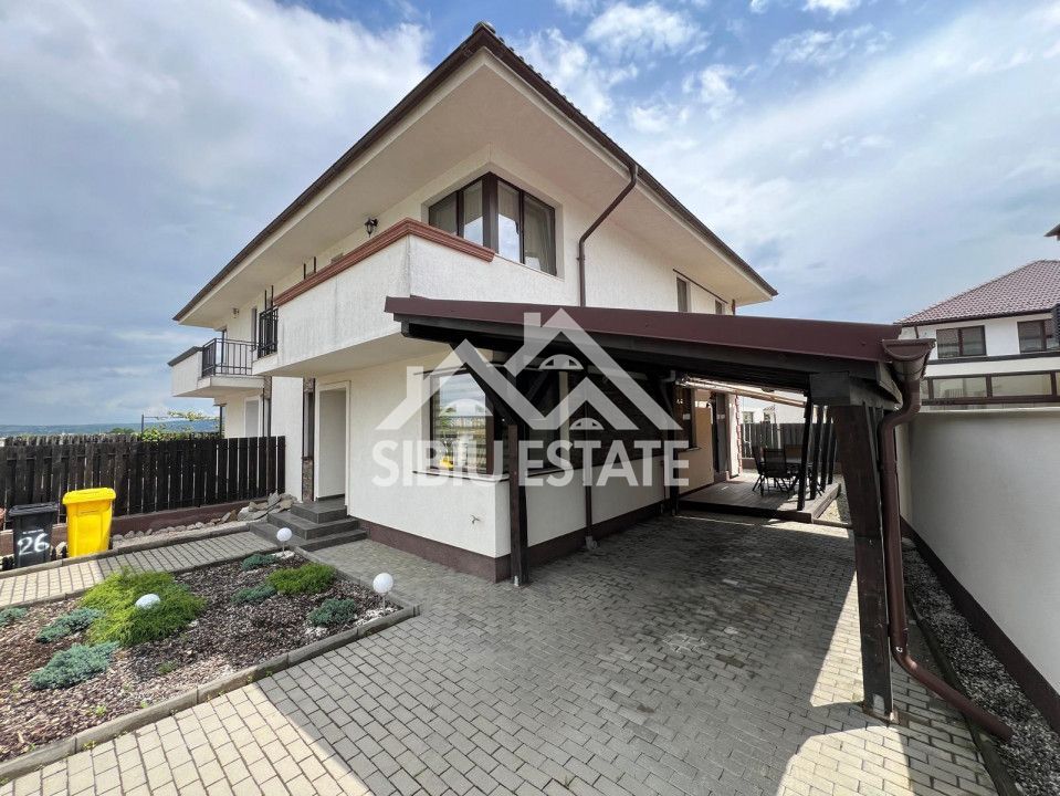 Casa tip duplex cu carport auto mobilata utilata cartier Arhitectilor - Poză 15