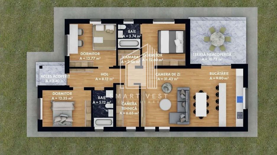 Casa de vanzare | 136mp | Martinesti  | - Poză 34