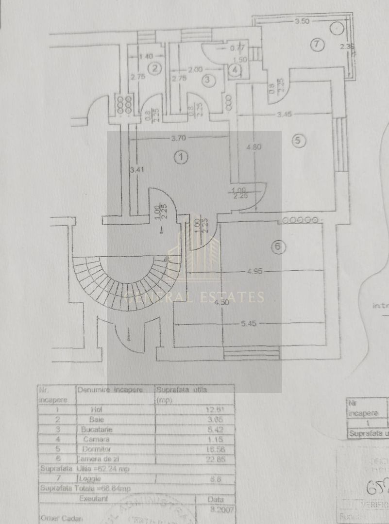 Vânzare apartament cu 2 camere - 69 m.p. Centru - Copou - Iași - Poză 1