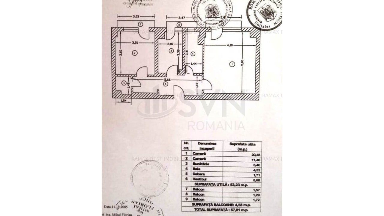 REA1023850 Apartament 2 camere cu 3 balcoane pe Bulevardul Decebal - Poză 8