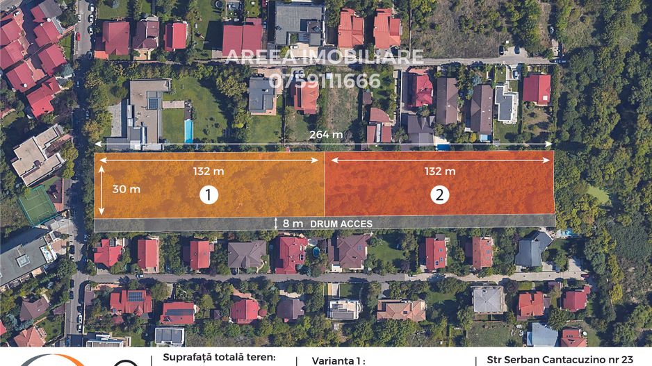 Teren 5.000 mp –propunere din 10.065 mp zona Iancu Nicolae-Jolie Ville - Poză 1