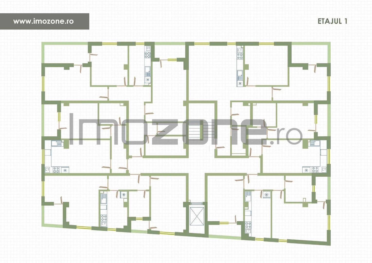 Apartament 3 CAMERE- 76 mp, Militari langa METROU Pacii,, BLOC NOU, COMISION 0% - Schiță 6