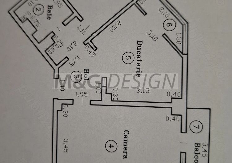 Apartament 2 camere Sagului decomandat - Poză 10