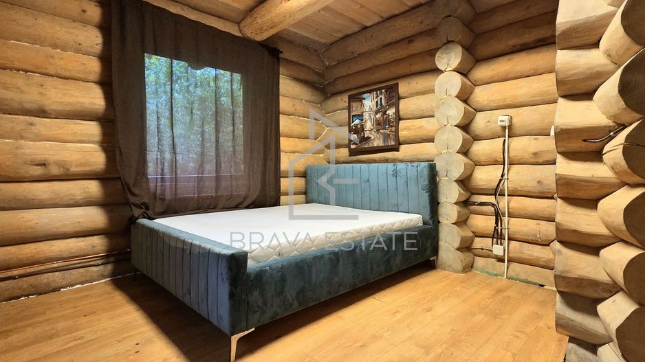 Cabană din lemn rotund, 210mp, ciubăr, jacuzzi, foișor, localitatea Băișoara - Poză 21