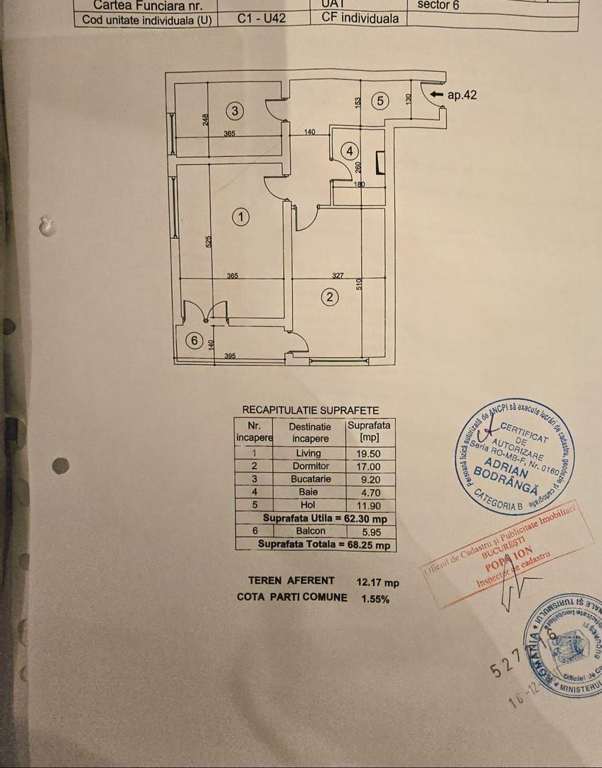 2 camere | Drumul Taberei | 62 mp | Bloc 2014 - Poză 20