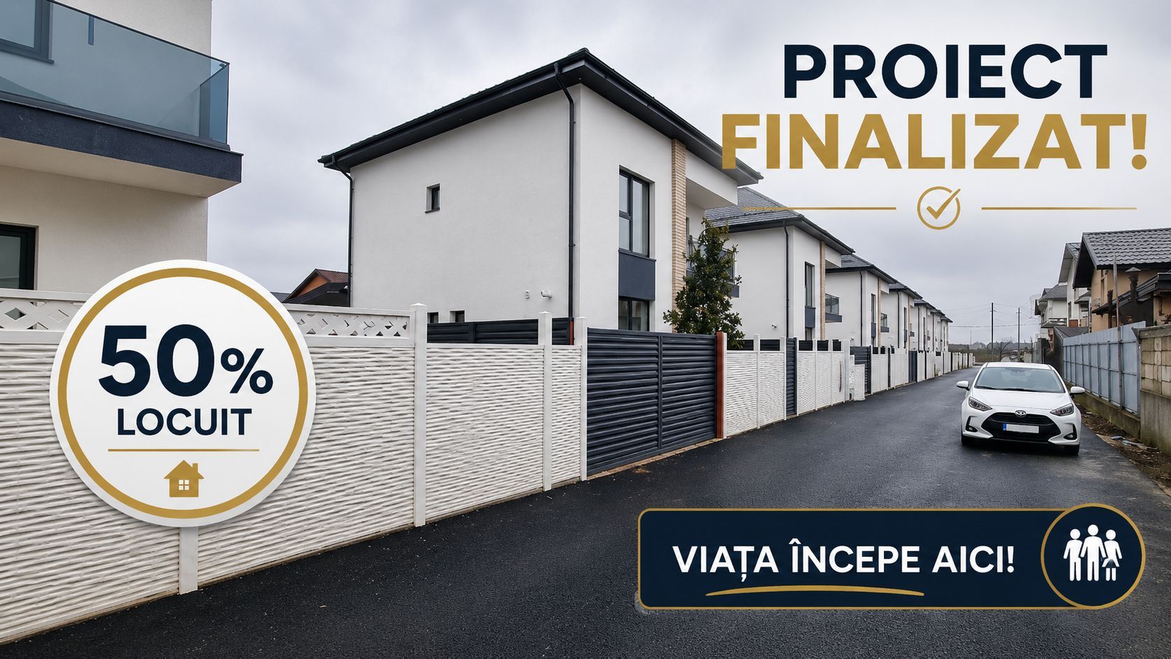 Vilă NOUĂ | Curte 400 mp | Mansardă pe placă | Lângă Parc Ghidigeni - Poză 1