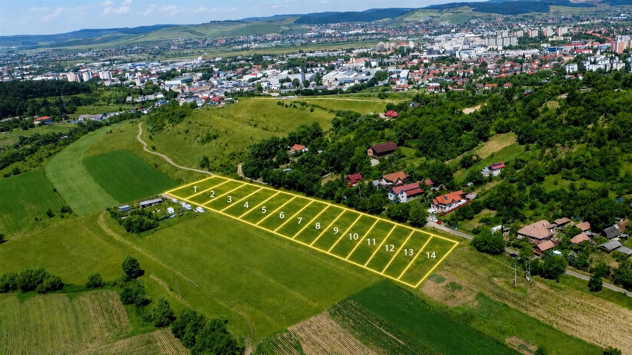 Ansamblu Funciar pretios,14 loturi adiacente, langa padure, Budiului,Targu Mures - Poză 2