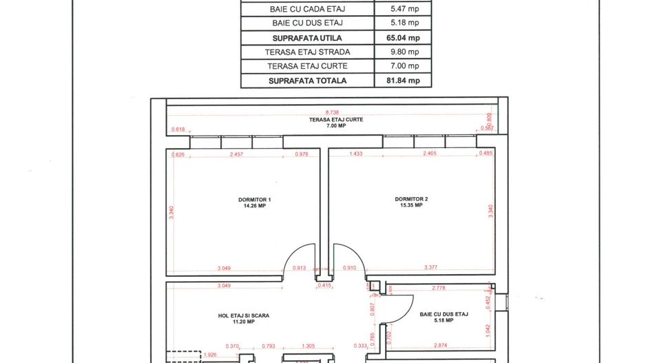 Duplex 5 camere,constructie 2024-complet finisat -Dumbravita - Poză 22