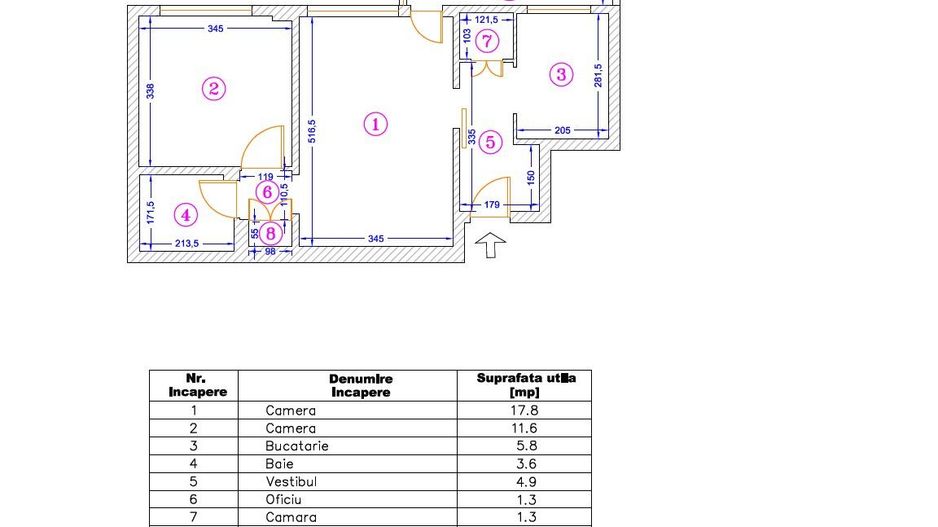 APARTAMENT 2 CAMERE ION MIHALACHE | CENTRALA | LUX - Poză 8