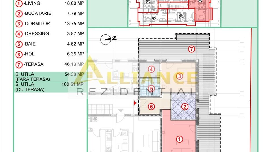 APARTAMENTE 2 CAMERE | TERASA GENEROASA | LOC DE PARCARE INCLUS - Poză 2