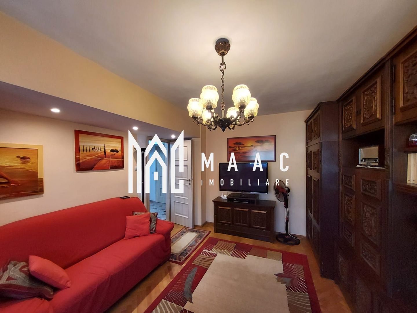 Apartament 2 camere decomandat | Ștrand, Sibiu | 50 mp, etaj 3, balcon - Poză 3