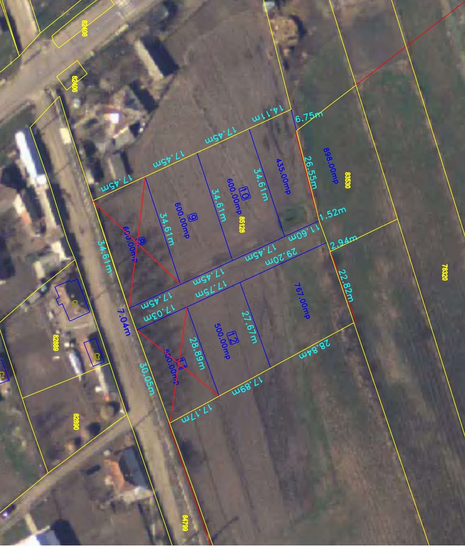 TEREN INTRAVILAN 600 mp, zona Școala Brodoc; - Poză 1