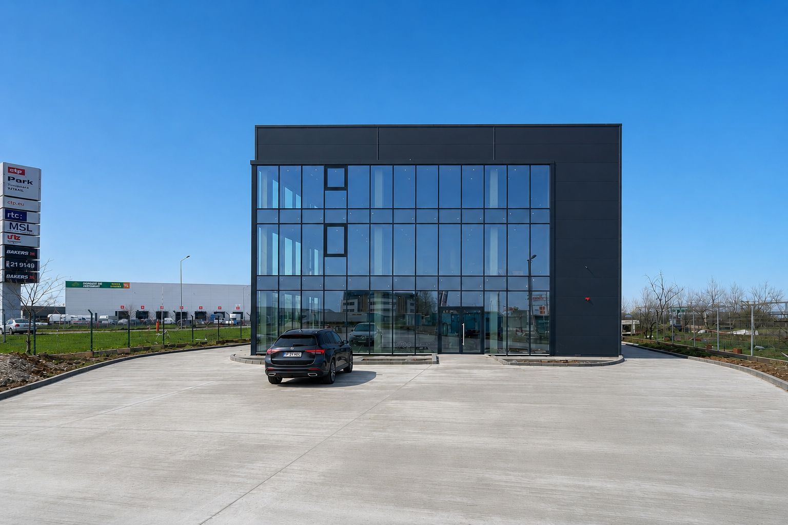 Spațiu logistic nou, cu 4 hale plus showroom și spațiu birouri P+2 - Poză 3