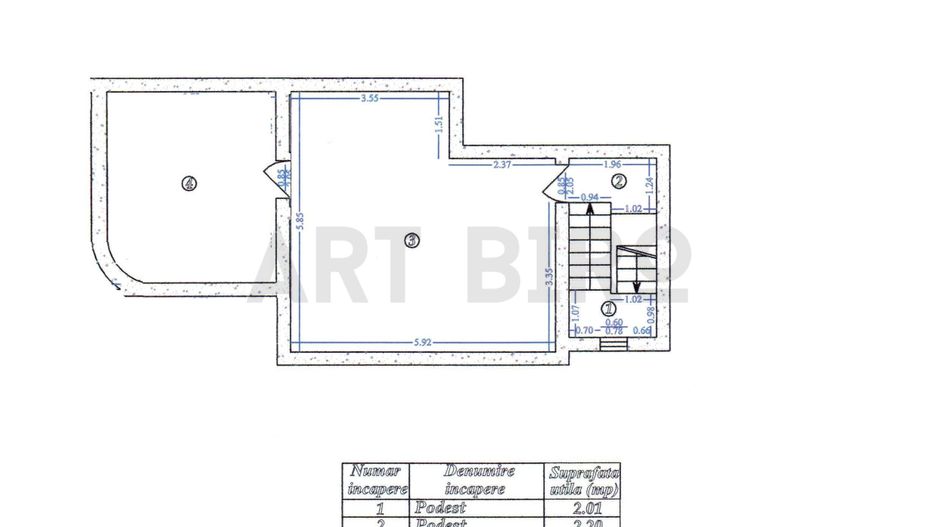 Zero comision, 179-452mp vila Banu Manta - Titulescu, parcare, 12' [M] - Schiță 17