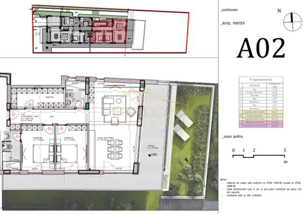 Apartament cu 3 camere + gradina proprie/Front of the Lake - Poză 7