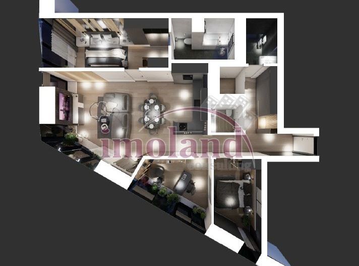 Apartament 4 camere si parcare - vanzare - Barbu Vacarescu-Floreasca - Poză 24