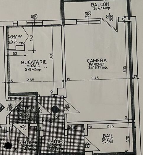 Apartament 2 camere semidecomandat 42 mp etaj 1 Marasti - Poză 8