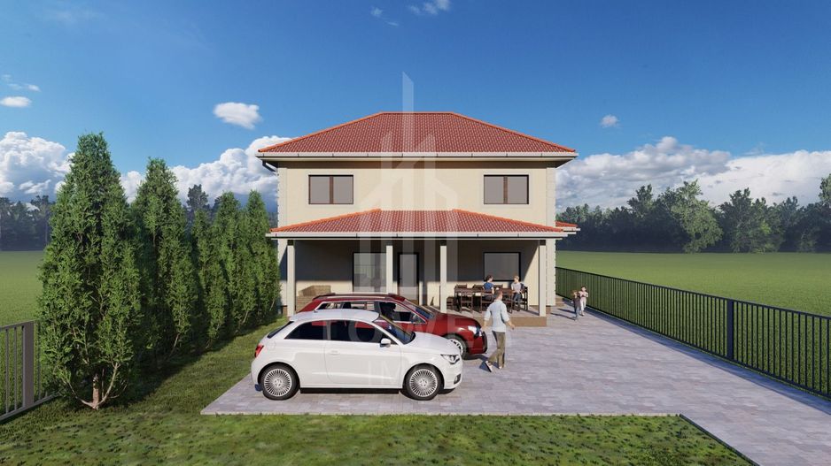 Casă Individuală Modernă în Șelimbăr • 3 Dormitoare • Curte 310 mp - Poză 1